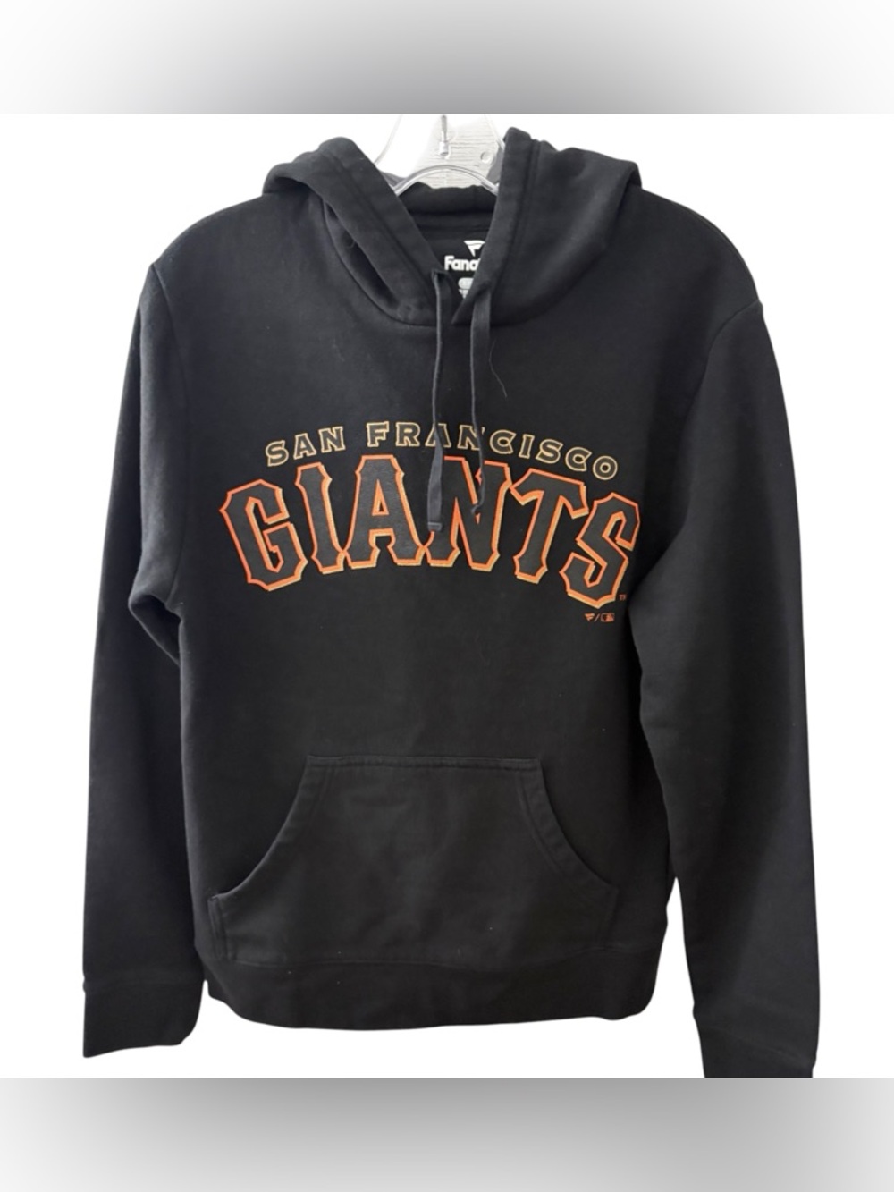 San Francisco Giants Black Pullover Hoodie by FANATICS Size Small
